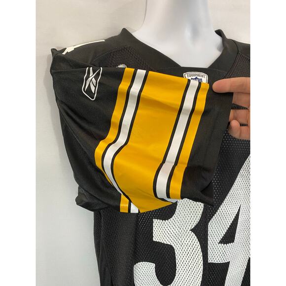 REEBOK MEN'S Size Small PITTSBURGH STEELERS Mendenhall JERSEY SUPER BOWL XLV - Picture 11 of 12